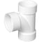 Charlotte Pipe And Foundry Charlotte Pipe 3 in. Hub X 3 in. D Hub PVC Sanitary Tee 1 pk PVC004001200 - alternate 1